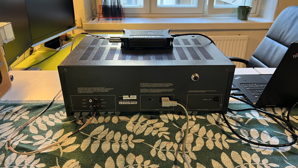 C-kasettisoittimen kytkentä äänikorttiin