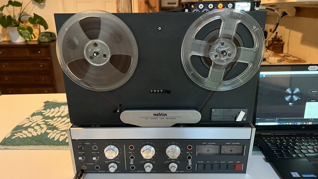 Kelanauha paikallaan kelanauhurissa